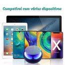 Caixinha Som Bluetooth Tws Metal Mini Speaker Amplificada 3W - HalloStore