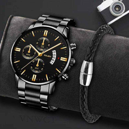 Relógio de pulso de quartzo - HalloStore