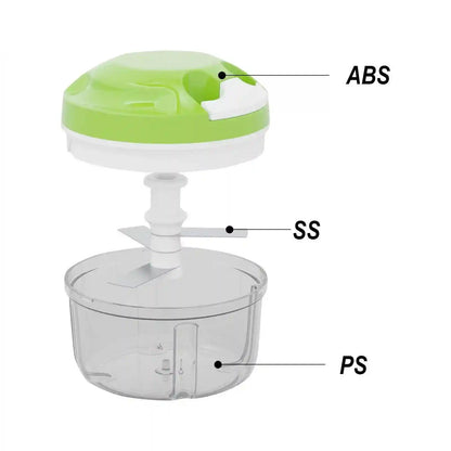 Manual processador de alimentos triturador carne vegeta - HalloStore