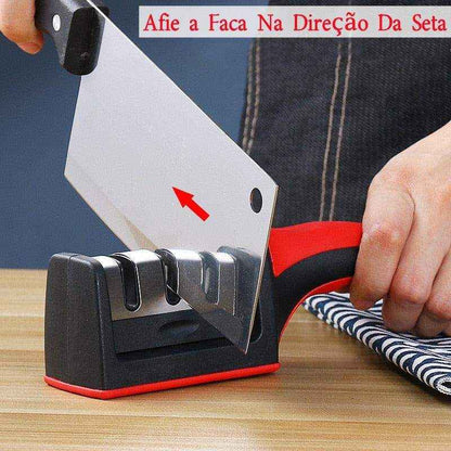Amolador de Facas Profissional: Mantenha suas Facas Afiadas com Facilidade! - HalloStore