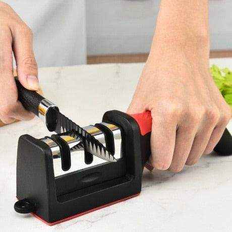 Amolador de Facas Profissional: Mantenha suas Facas Afiadas com Facilidade! - HalloStore